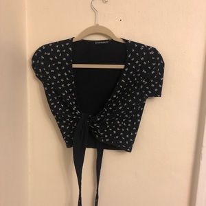 Brandy Melville Wrap Top